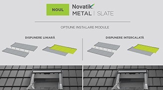 NOUL profil Novatik METAL SLATE  | Design versatil