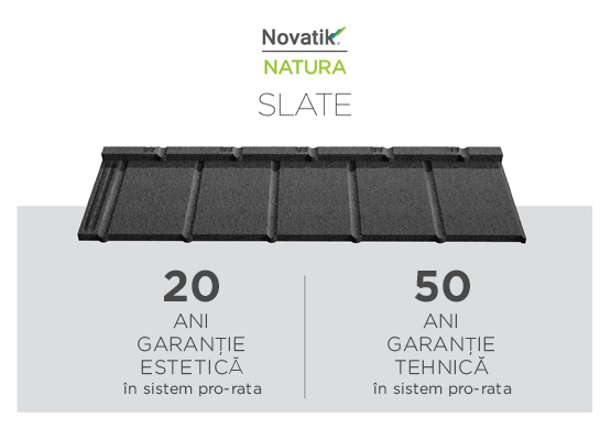 Novatik Natura Slate Garantie