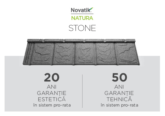 Novatik Natura Stone Garantie