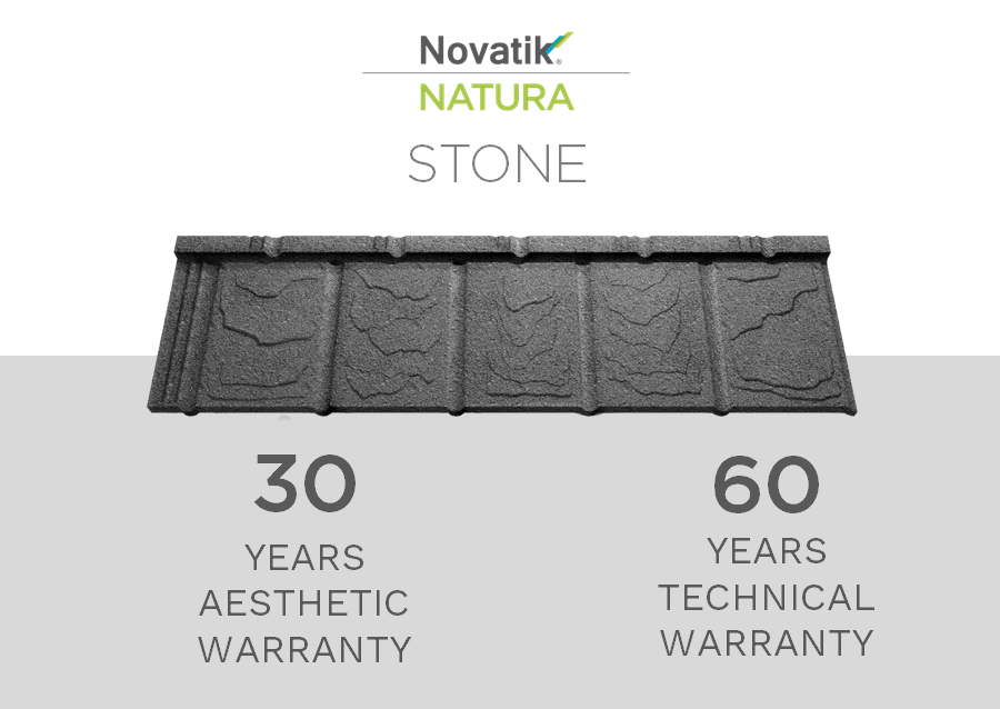 Novatik Natura Stone Garantie